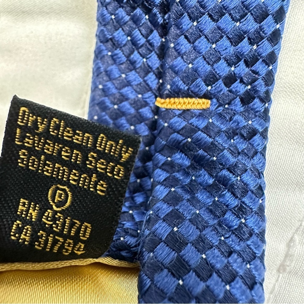 Donald J Trump Signature Collection Men’s Neck Tie 100% Silk Luxury Gold Bar - Picture 7 of 12
